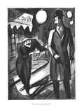 "Feelthy peectures" - New Yorker Cartoon Premium Giclee Print by Peter Arno