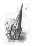 "I thought you said you had the hammer!" - New Yorker Cartoon Premium Giclee Print by Kemp Starrett