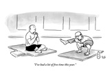 "I've had a lot of free time this year." - New Yorker Cartoon Premium Giclee Print by Bob Eckstein