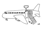 Sardine can plane. - New Yorker Cartoon Premium Giclee Print by Ariel Molvig