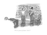 "We've given up humor. Sorry." - New Yorker Cartoon Premium Giclee Print by Helen E. Hokinson