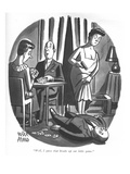 "Well, I guess that breaks up our little game." - New Yorker Cartoon Premium Giclee Print by Peter Arno