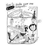 How to make your own Closet Compost- - New Yorker Cartoon Premium Giclee Print by Stephanie Skalisky