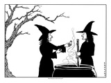 "Does this poison smell weird to you" - New Yorker Cartoon Premium Giclee Print by Alex Gregory