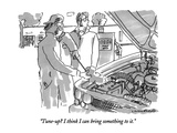"Tune-up  I think I can bring something to it." - New Yorker Cartoon Premium Giclee Print by Michael Crawford