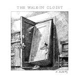 The Walk-in Closet - New Yorker Cartoon Premium Giclee Print by Ann McCarthy