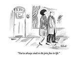 "You've always stuck to the prix fixe in life." - New Yorker Cartoon Premium Giclee Print by Victoria Roberts