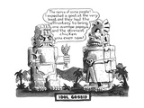 Idol Gossip - New Yorker Cartoon Premium Giclee Print by Edward Frascino