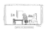 Death of a Salesperson - New Yorker Cartoon Premium Giclee Print by Mike Twohy
