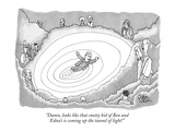 "Damn, looks like that snotty kid of Ben and Edna's is coming up the tunne…" - New Yorker Cartoon Premium Giclee Print by Gahan Wilson