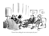 "Lionel's been calling for more minesweepers for years." - New Yorker Cartoon Premium Giclee Print by Lee Lorenz