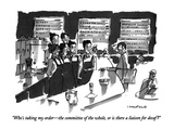 "Who's taking my order—the committee of the whole, or is there a liaison f… Premium Giclee Print by Michael Crawford