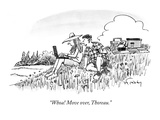 "Whoa! Move over, Thoreau." - New Yorker Cartoon Premium Giclee Print by Mike Twohy