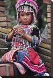 Minority Girl Stretched Canvas Print by Brian Stoneman