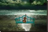 Music Stretched Canvas Print by Christine Simpson