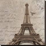 Paris III Stretched Canvas Print by Irena Orlov