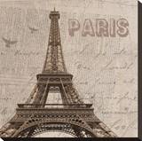 Paris I Stretched Canvas Print by Irena Orlov