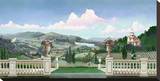 Tuscan Landscape Stretched Canvas Print by Victor Valla