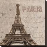 Paris I Stretched Canvas Print by Irena Orlov