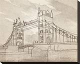 Tower Bridge, London Stretched Canvas Print by Irena Orlov