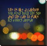 Rainbow Stretched Canvas Print by Irena Orlov