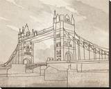Tower Bridge, London Stretched Canvas Print by Irena Orlov