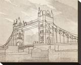 Tower Bridge, London Stretched Canvas Print by Irena Orlov