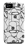 Black and White Paint Cans iPhone 5 Case by Avalisa 