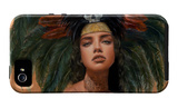 Feathers and Skulls iPhone 5 Case by Charmaine Olivia