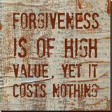 Forgiveness is of High Value Stretched Canvas Print by Irena Orlov