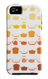 Orange Pots and Pans iPhone 5 Case by Avalisa 