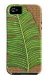 Block Print Palm VIII iPhone 5 Case por Chariklia Zarris