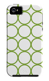 Green Circles iPhone 5 Case by Avalisa 