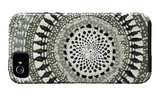 Mini Abstract Rosette III iPhone 5 Case por Chariklia Zarris Mini Abstract Rosette III iPhone 5 Case por Chariklia Zarris