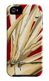 Red Background Tropical V iPhone 5 Case