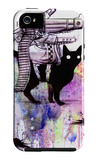 Super Cat iPhone 5 Case by Lora Zombie