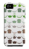 Brown Post and Pans iPhone 5 Case by Avalisa 