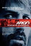 Argo, film avec Ben Affleck, 2012 - Affiche Poster