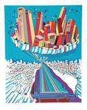 City 379 Limited Edition by Risaburo Kimura