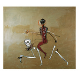 Riding with Death, 1988 Reproduction procédé giclée par Jean-Michel Basquiat