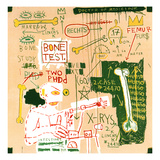 Carbon dating System Versus Scratchproof Tape, 1982 Reproduction procédé giclée par Jean-Michel Basquiat