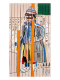 Anthony Clarke, 1985 Giclée-Druck von Jean-Michel Basquiat
