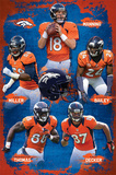 Denver Broncos 2012-13 Team Posters