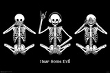 Hear Some Evil Funny Poster Posters