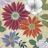 Vintage Floral II Art by Lee Speedwell
