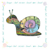 Escargot Posters van Emi Takahashi