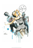 Zombie Love Art par Lora Zombie