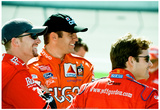 Dale Earnhardt Jr. Elliott Sadler and Jeff Gordon Archival Photo Poster Prints