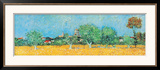 View of Arles with Irises (detail) Prints by Vincent van Gogh