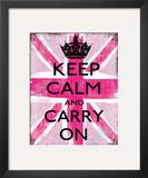 Keep Calm And Carry On Prints by Louise Carey